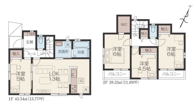 所沢市林3丁目・全1棟　新築一戸建　～長期優良住宅認定物件～