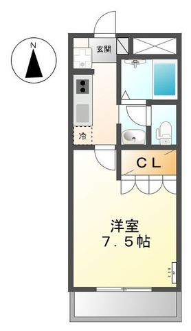 プロニティ ２４Ｓの間取り|間取図