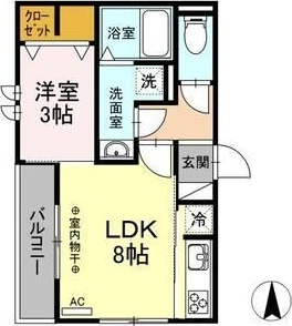 白山ガーデンプレイスの間取り