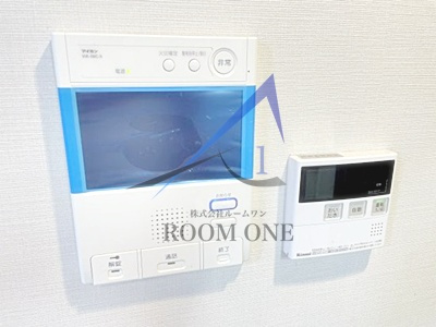 サンクレイドル平井のセキュリティ|モニター付きインターホンです。