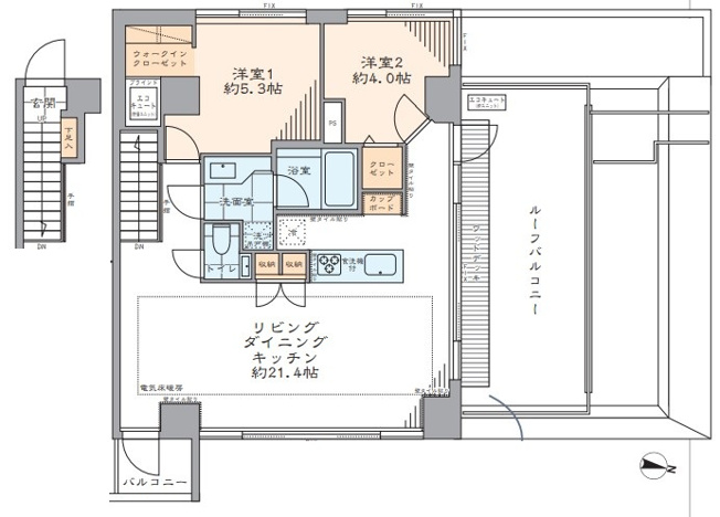 【間取り】 | フィース神楽坂
