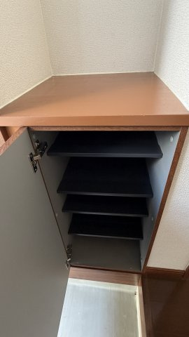 サンハイツ川西L棟の収納|シューズボックス付きで整理整頓らくちん