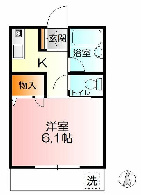 コート中央林間の間取り