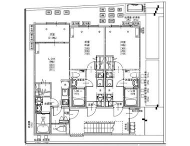 KEIAI RESIDENCE北習志野Ⅳの区画図