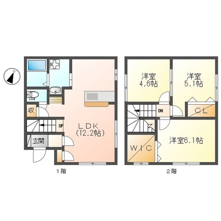 ベルテ弥生台の間取り|間取図