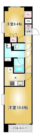 センチュリー富士見|名古屋市の賃貸ならMy賃貸の間取り|センチュリー富士見