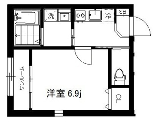 【間取り】 | シンビオーシス本所 | 間取りです。