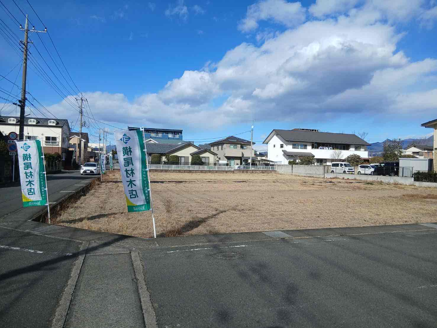 ワイウッドコート前橋市下小出町第5期【建築条件付き売地】の外観|【下小出第5期　現地外観】
※令和8年1月時点