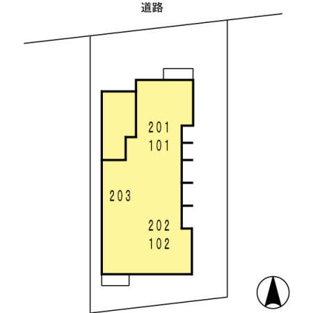 ウェールス多摩川の区画図