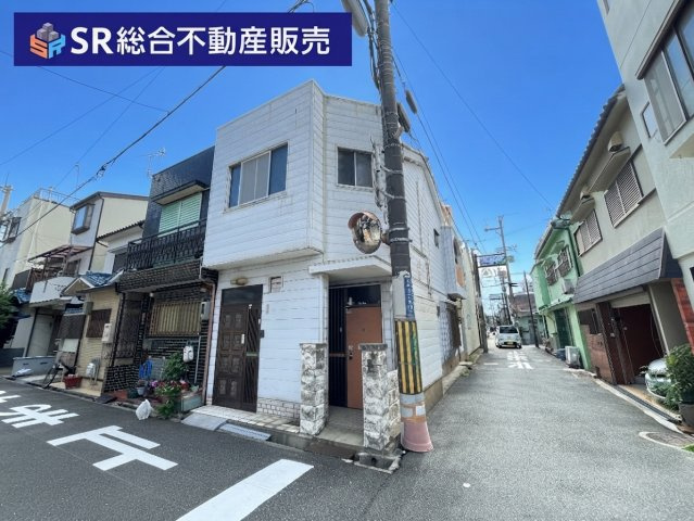 大蓮北2丁目中古テラスハウスの外観|北西角地で見晴らし・陽当たり・通風良好で快適な立地です！