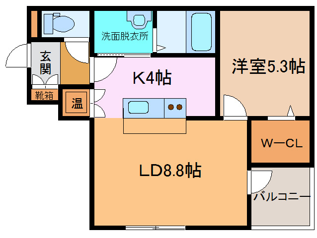 カトレアの間取り