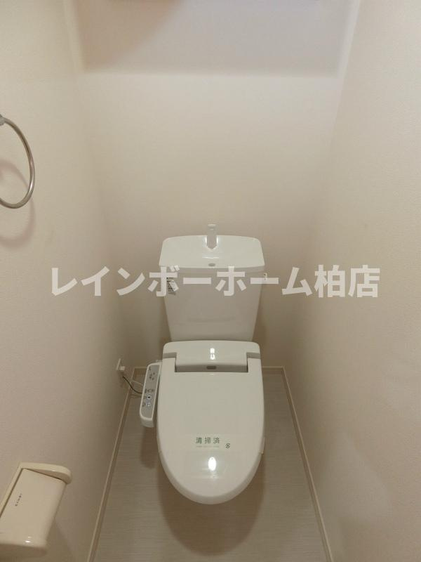仲介手数料（賃料の1.10ヵ月）の50％OFF対象物件！のトイレ