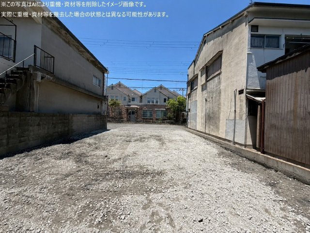栗山町２丁目売土地の外観
