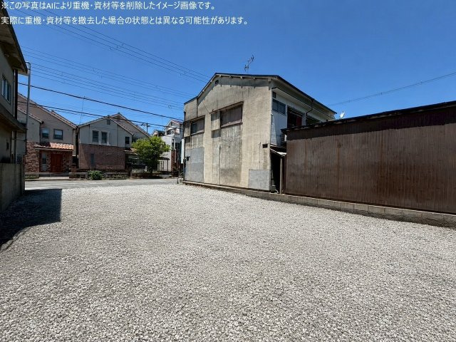 栗山町２丁目売土地の外観