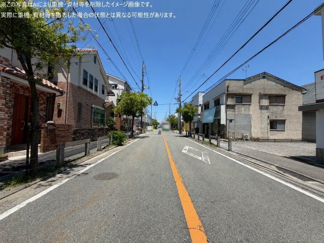 栗山町２丁目売土地の周辺