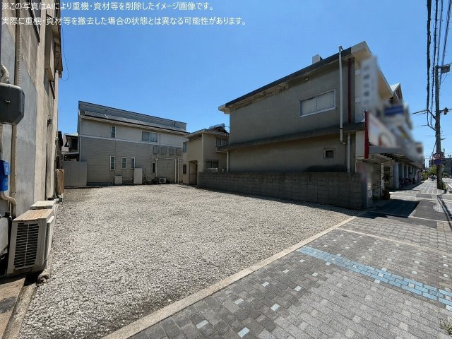 栗山町２丁目売土地の外観