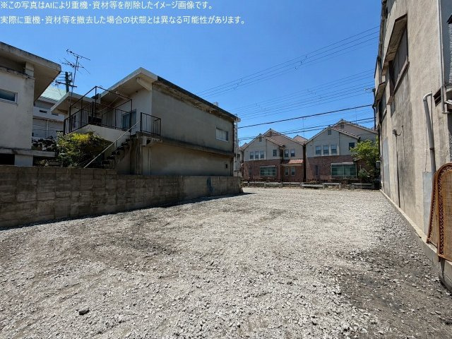 栗山町２丁目売土地の外観