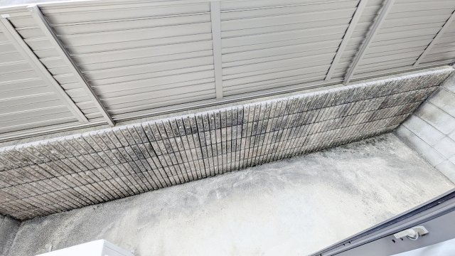 クレール大町のバルコニー