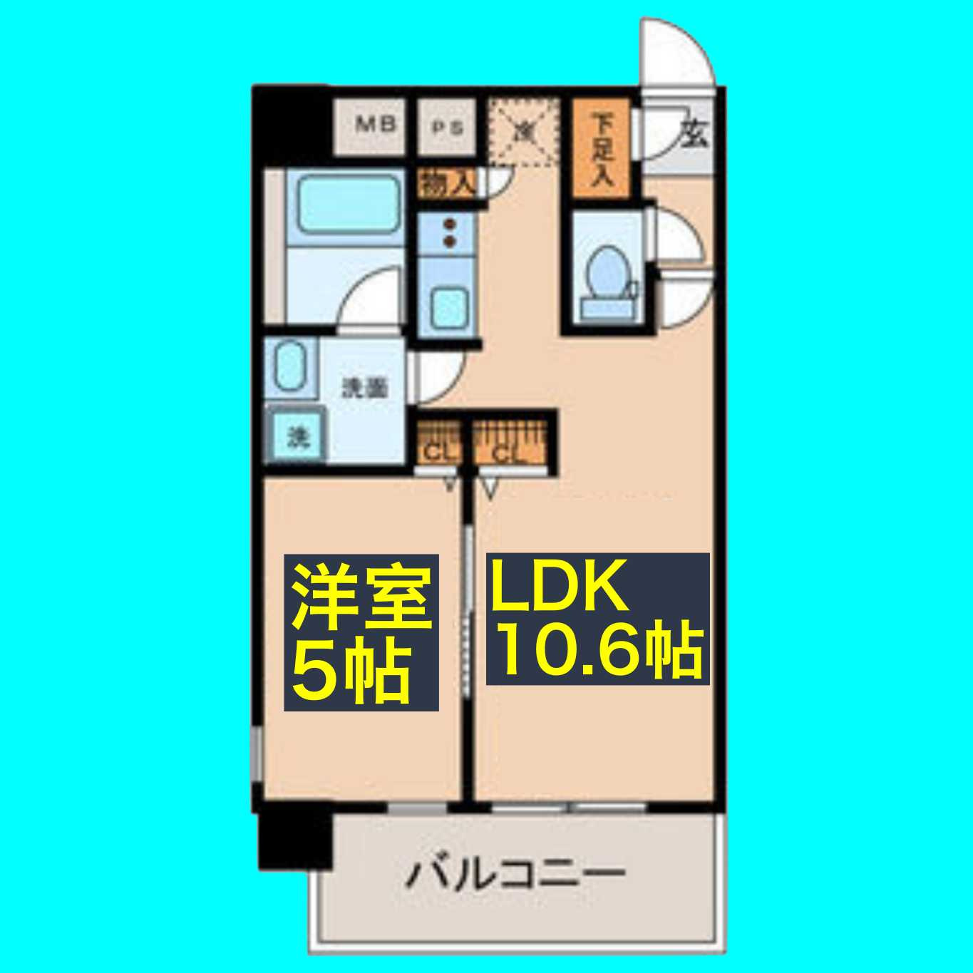 プレミアム浅間町の間取り