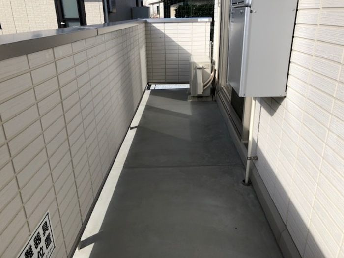 エスポワール合川　A棟のバルコニー|陽当たり良好なバルコニーです♪