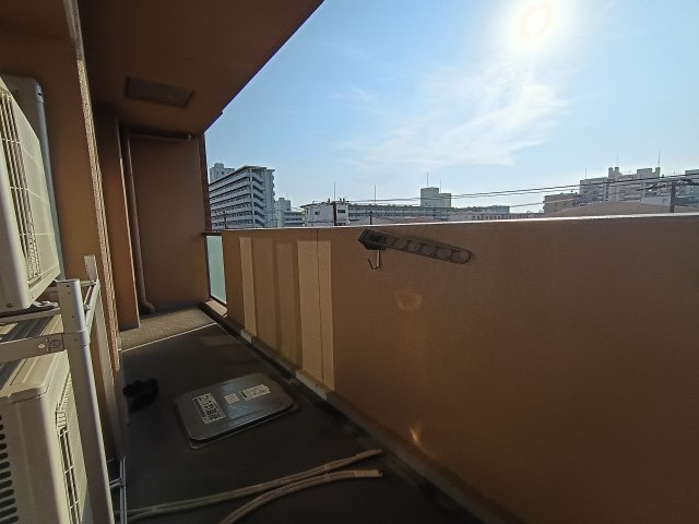 メロディーハイム鶴見パークオアシスのバルコニー