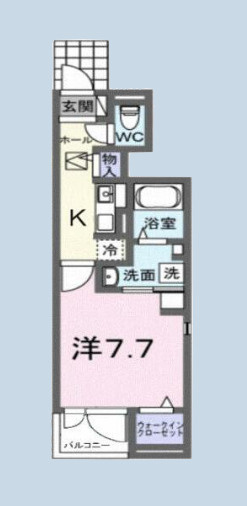 サンフィールドの間取り