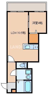 【間取り】 | Litera IBK 香椎東