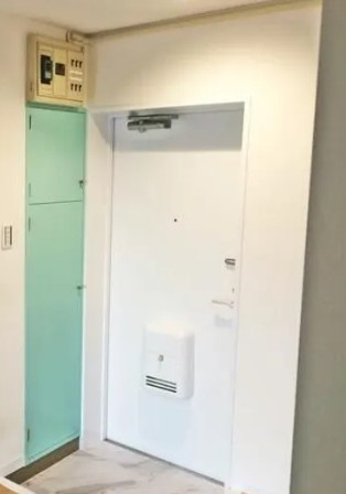 リバティハイツⅤの玄関