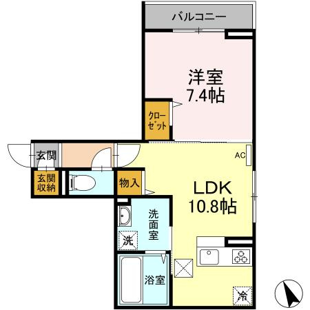 【間取り】 | アンジュール北町