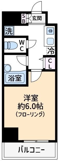 ヴェルヒルズ芝浦 の間取り|間取りです。