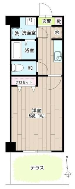 足立区花畑１丁目の賃貸マンション