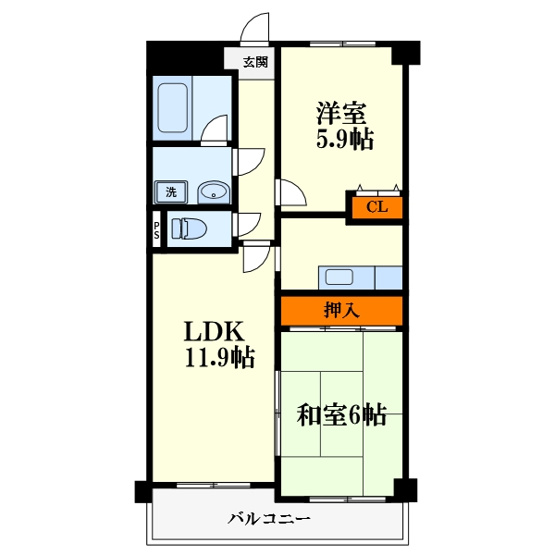 【間取り】 | グランドアーバン