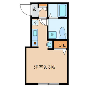 小平市花小金井１丁目のアパートの間取り