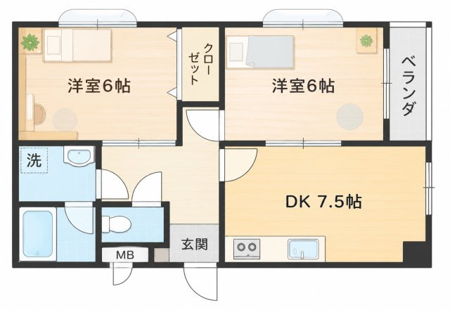 【間取り】 | シエテ高槻
