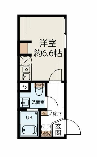 Ｓ－Ｔｅｒｒａｃｅ　元住吉の間取り