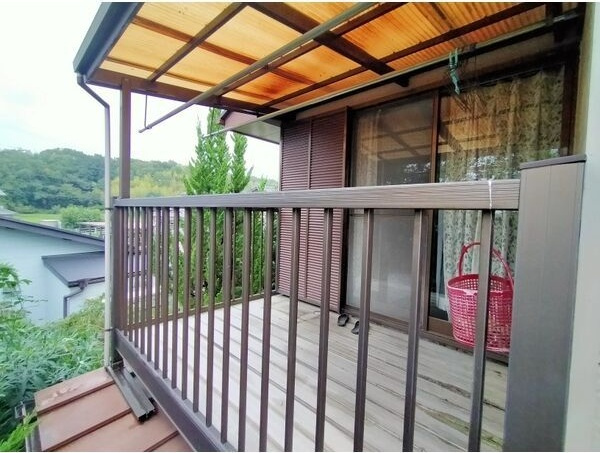 日進市三本木町大根戸建てのバルコニー