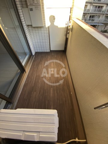 ファーストステージ福島パークサイドのバルコニー|ファーストステージ福島パークサイド　バルコニー