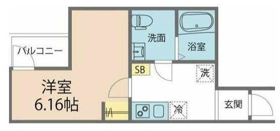 カインドネス中央林間の間取り