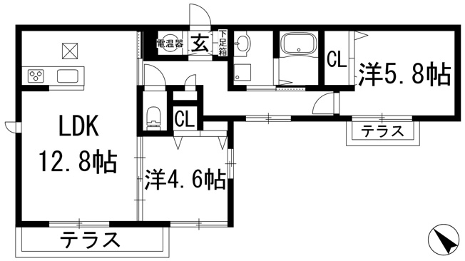 【間取り】 | オーキッドガーデン