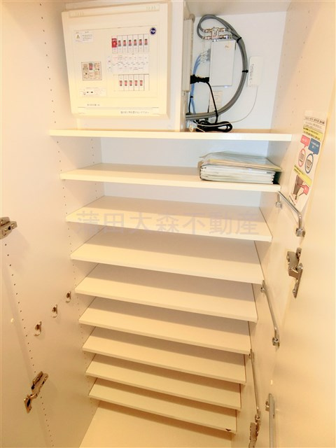 パークリュクス蒲田1丁目の収納|玄関収納　シューズボックス