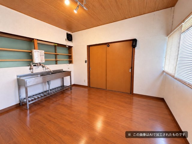 山武郡九十九里町作田　中古戸建のキッチン