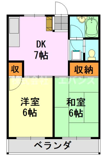 【間取り】 | メゾン大森