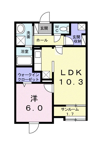 アミティエの間取り