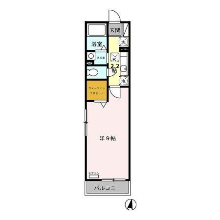 サンモール・Ｋの間取り