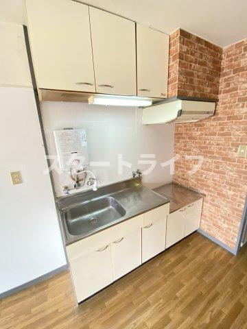 大阪市東淀川区豊里５丁目の賃貸マンションのキッチン