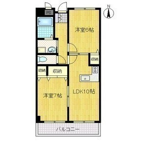 パレーシャル難波の間取り|現状有姿