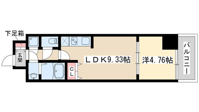 【間取り】 | セレニテ新大阪2番館