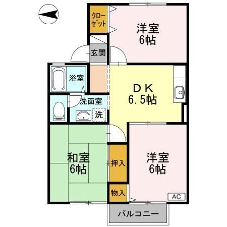 【間取り】 | エスポワール