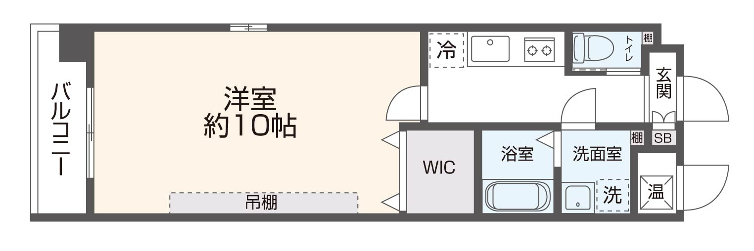 ライトステージ(近畿大学　一人暮らし)の間取り