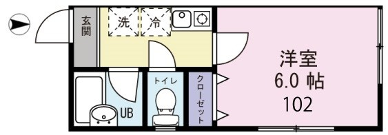 トラスティ落合 の間取り